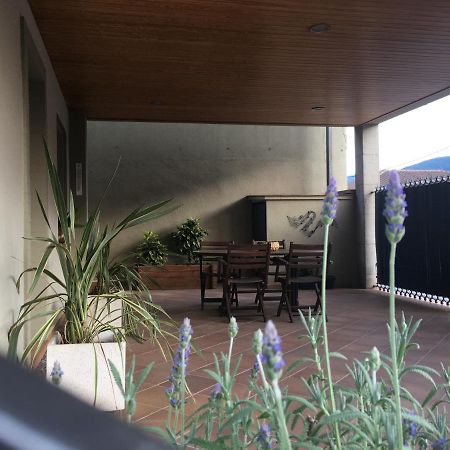 Can Musiquem Amb Piscina Les Planes d'Hostoles Exteriör bild