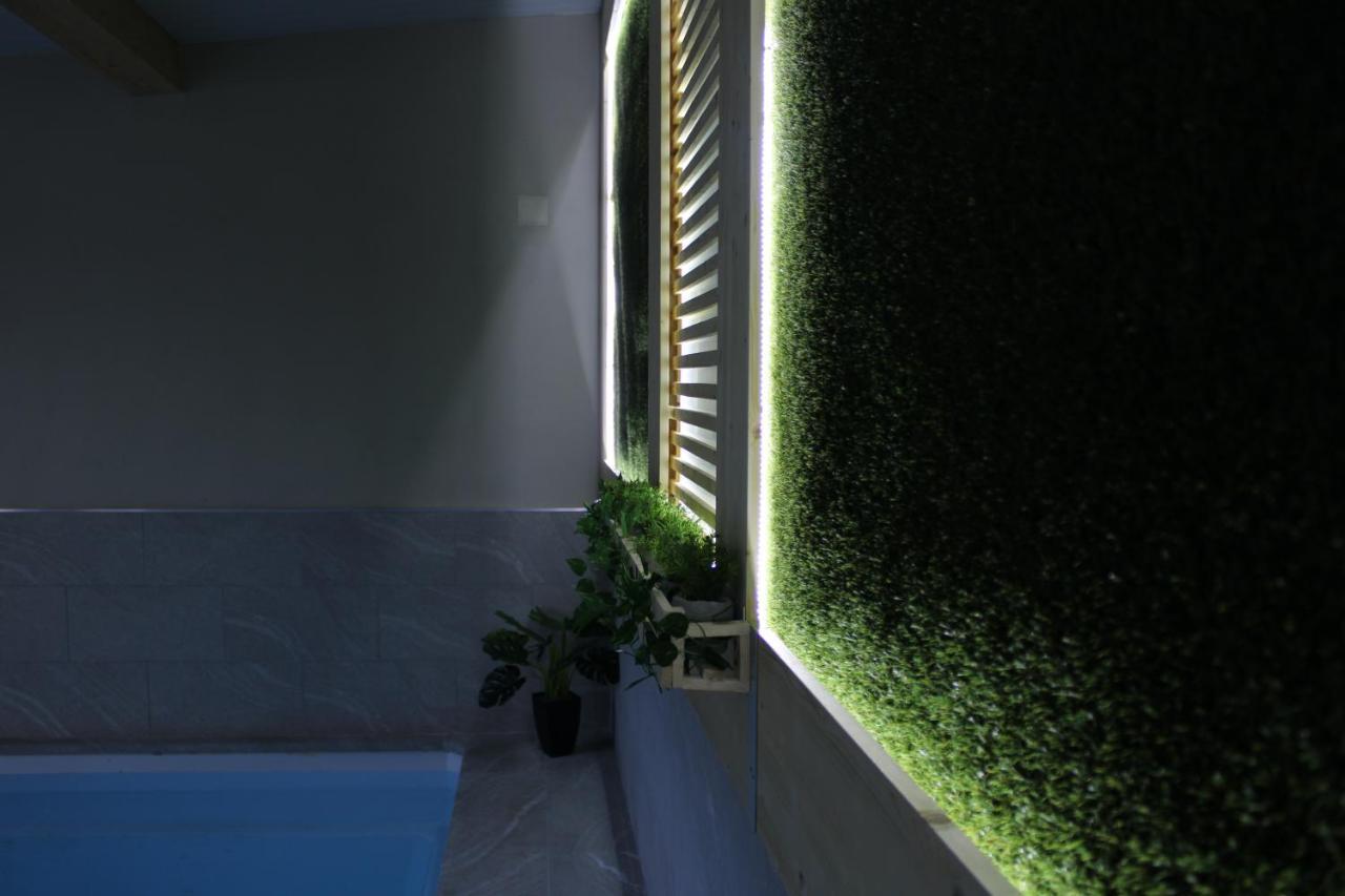 Can Musiquem Amb Piscina Les Planes d'Hostoles Exteriör bild