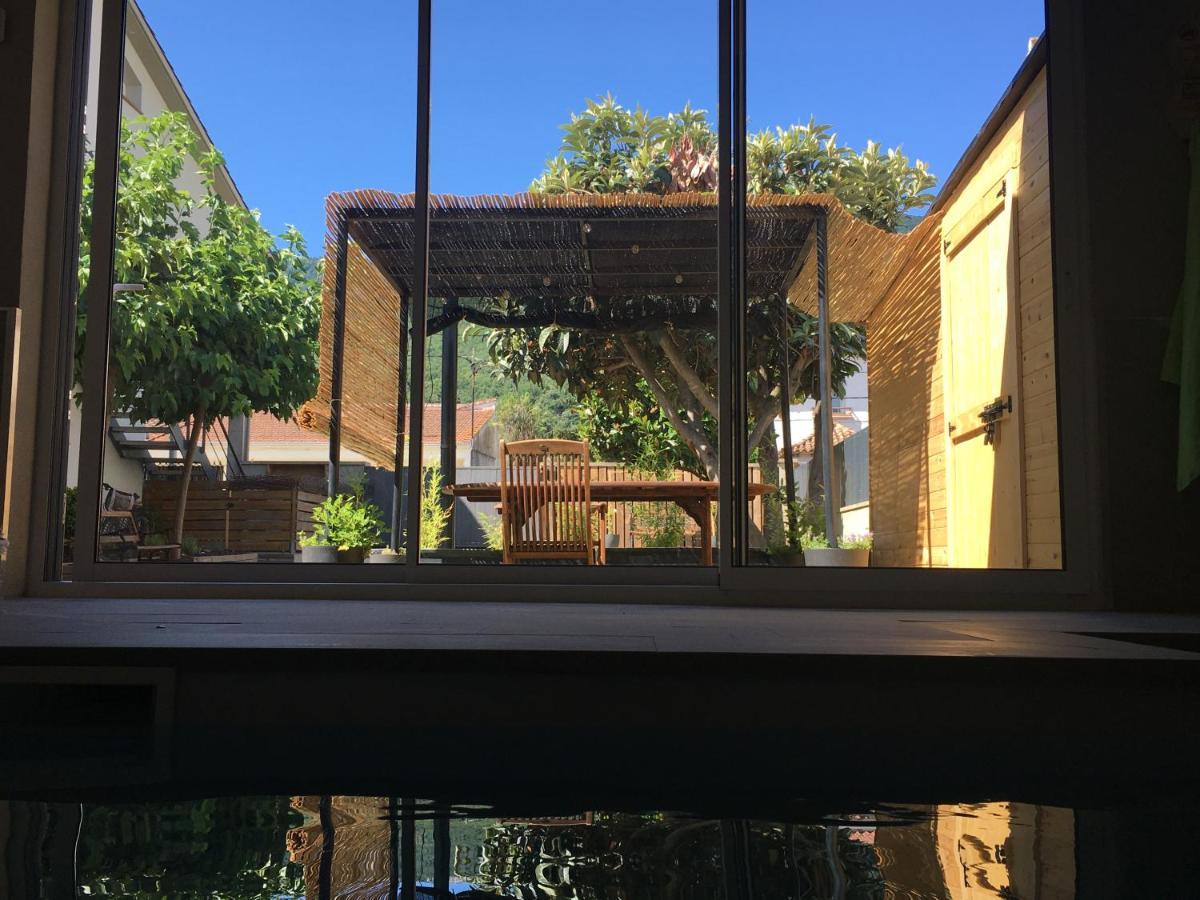 Can Musiquem Amb Piscina Les Planes d'Hostoles Exteriör bild