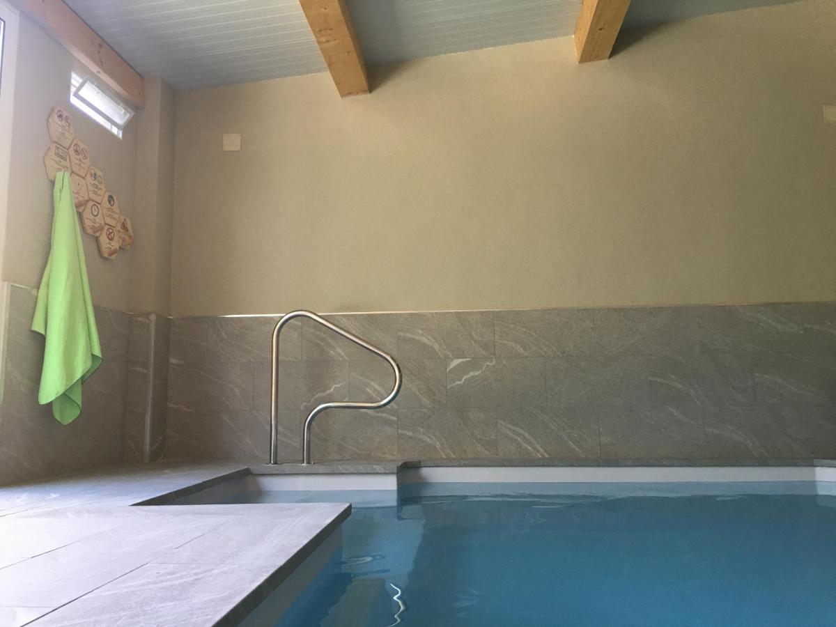 Can Musiquem Amb Piscina Les Planes d'Hostoles Exteriör bild
